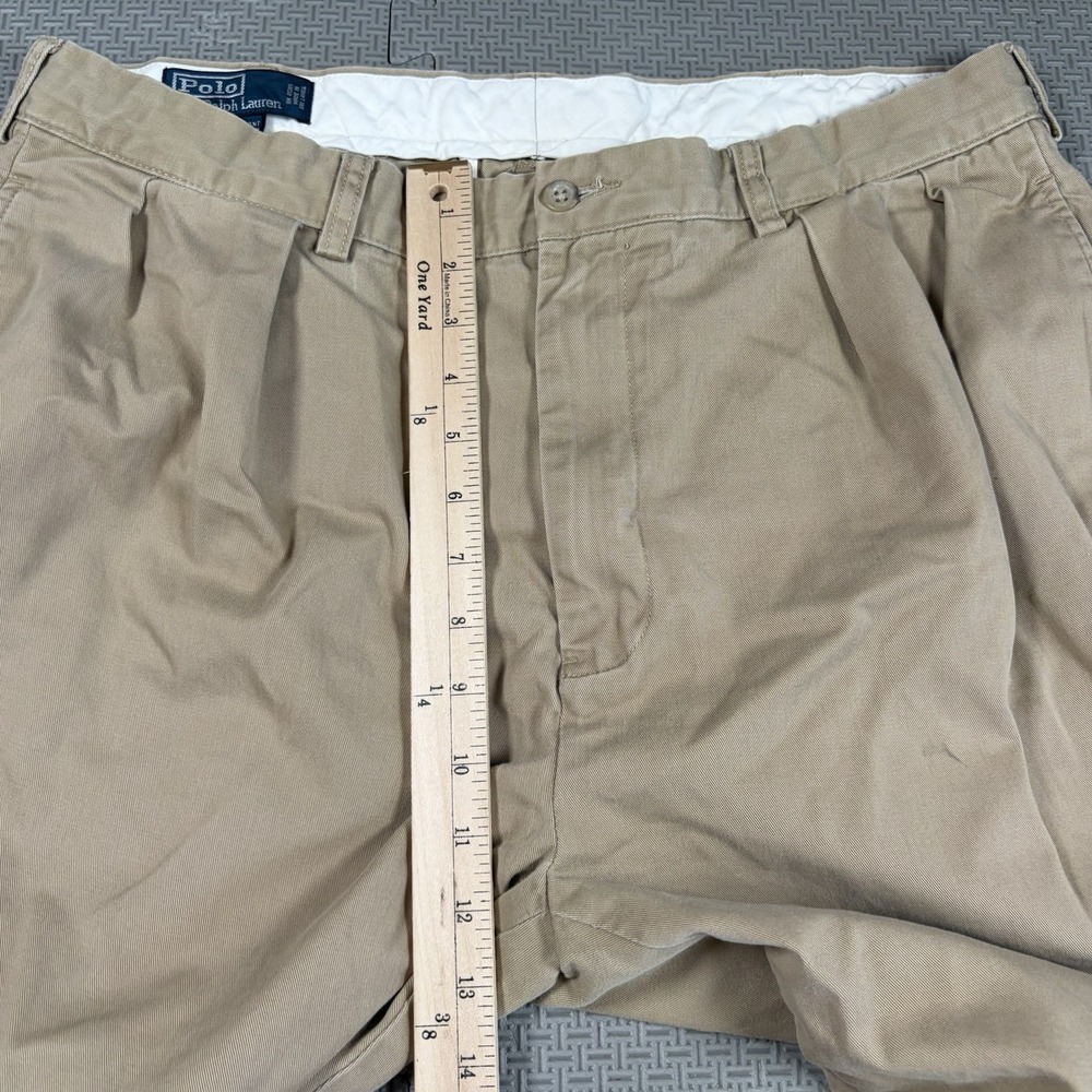 Vintage Polo Ralph Lauren Andrew Pant Mens 36x30(29) Old Money Double Pleated - Picture 11 of 12